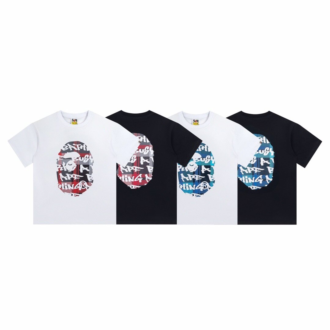 BAPE Ape-Head Graphic T-Shirt — comparison