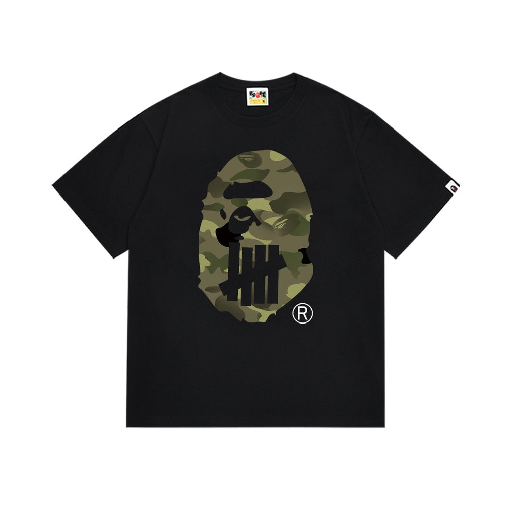BAPE Camouflage Ape Graphic T-Shirt — front