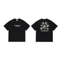 BAPE Green Camo Ape-Head Back Graphic T-Shirt — front