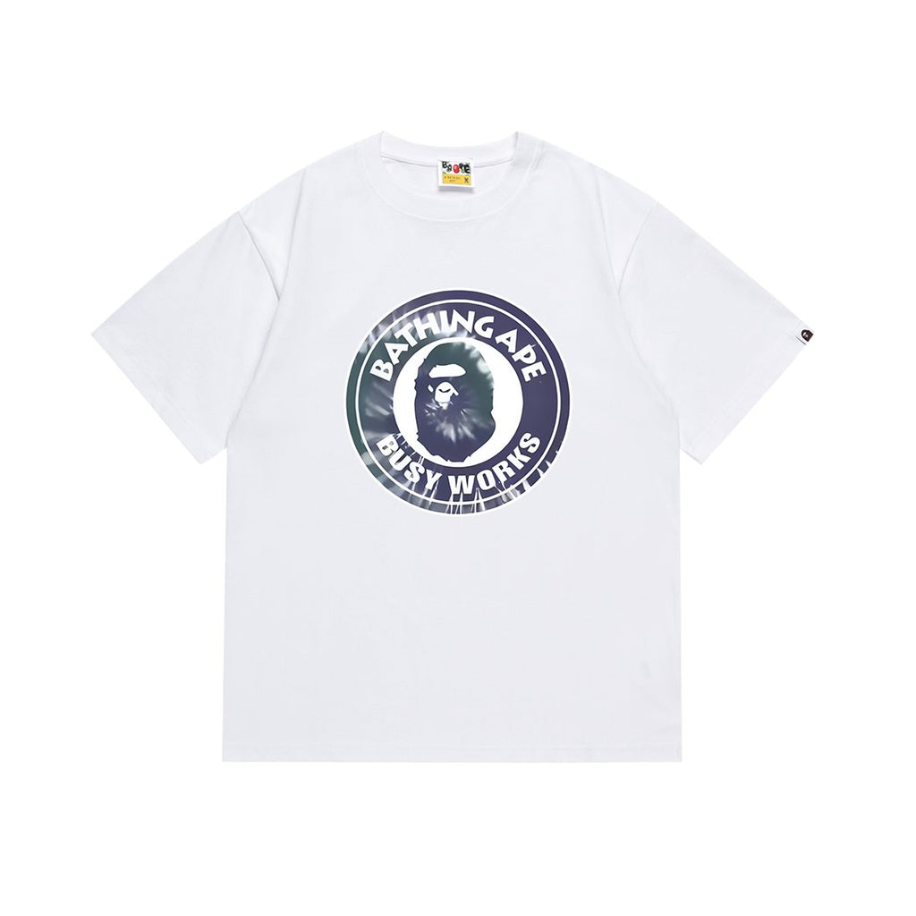BAPE Busy Works Iridescent Circle Graphic T-Shirt — hero