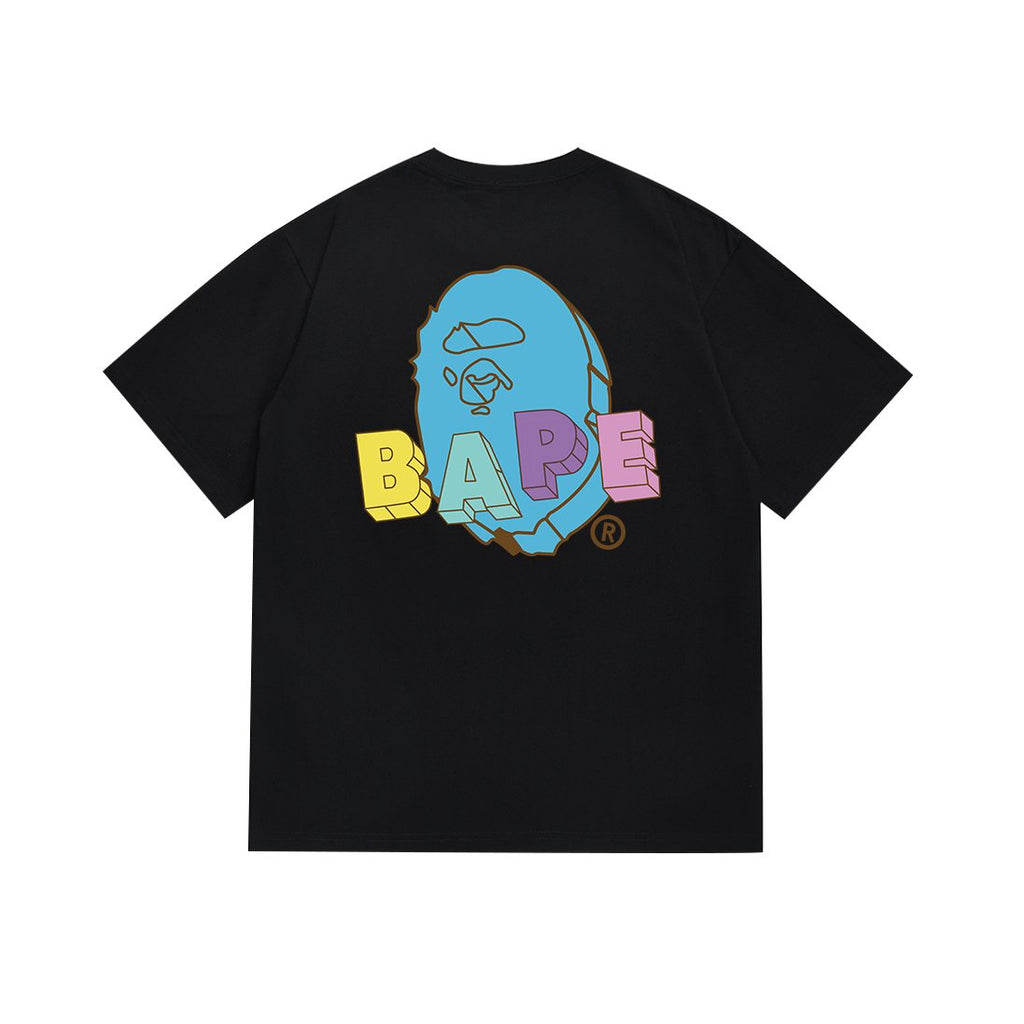 BAPE Flaming Ape Graphic T-Shirt — back