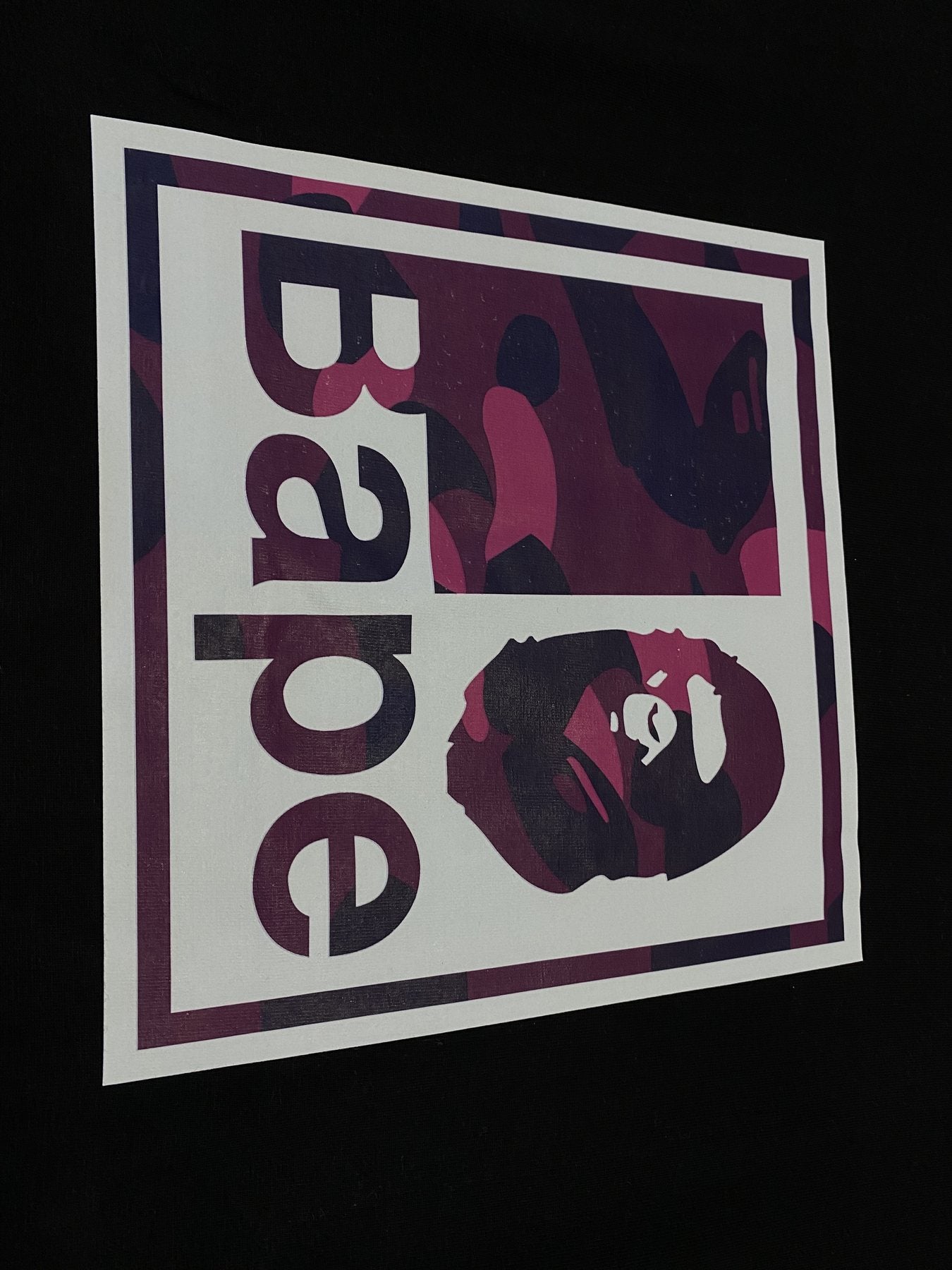 BAPE Square Front Graphic Short-Sleeve T-Shirt — detail