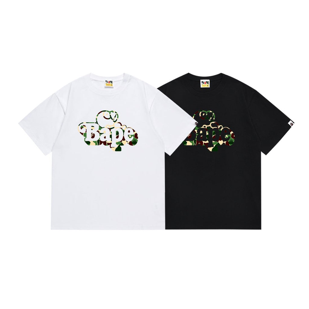 BAPE Green Camo Graphic T-Shirt — comparison