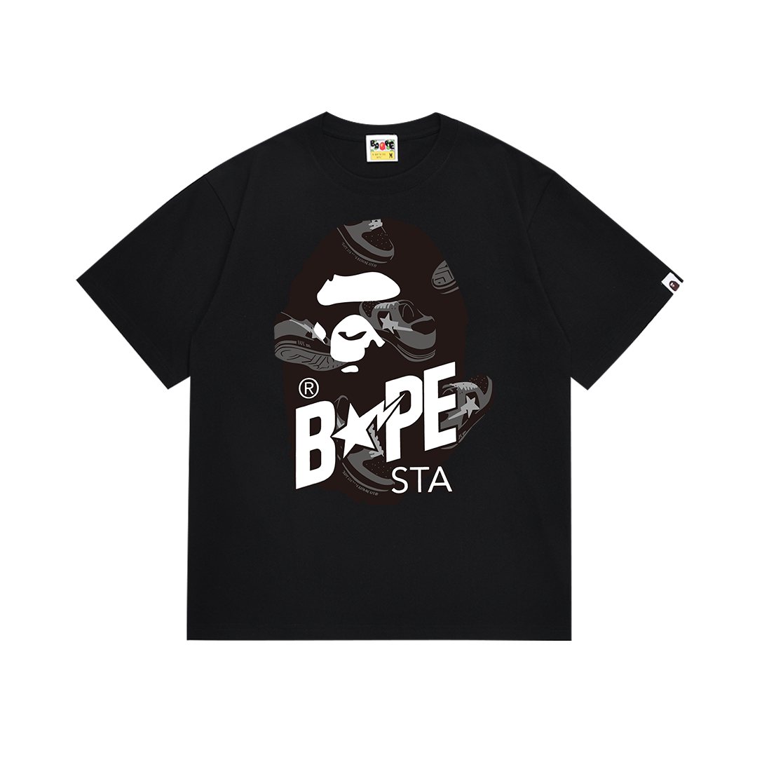 BAPE Front Graphic Short-Sleeve T-Shirt — front