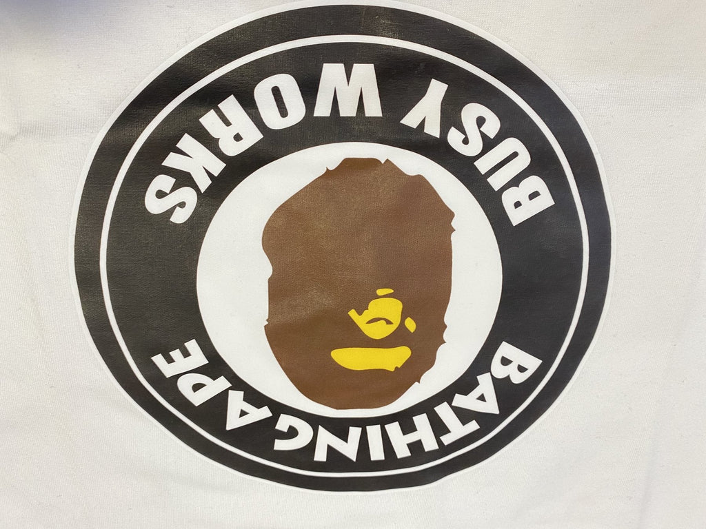 BAPE Busy Works Circle Graphic T-Shirt — detail