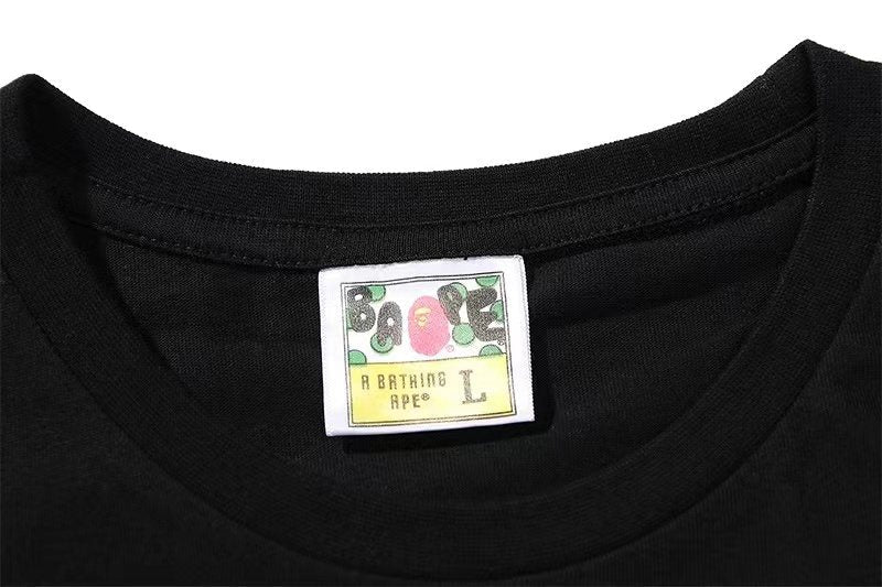BAPE Front Graphic Short-Sleeve T-Shirt — neck_label