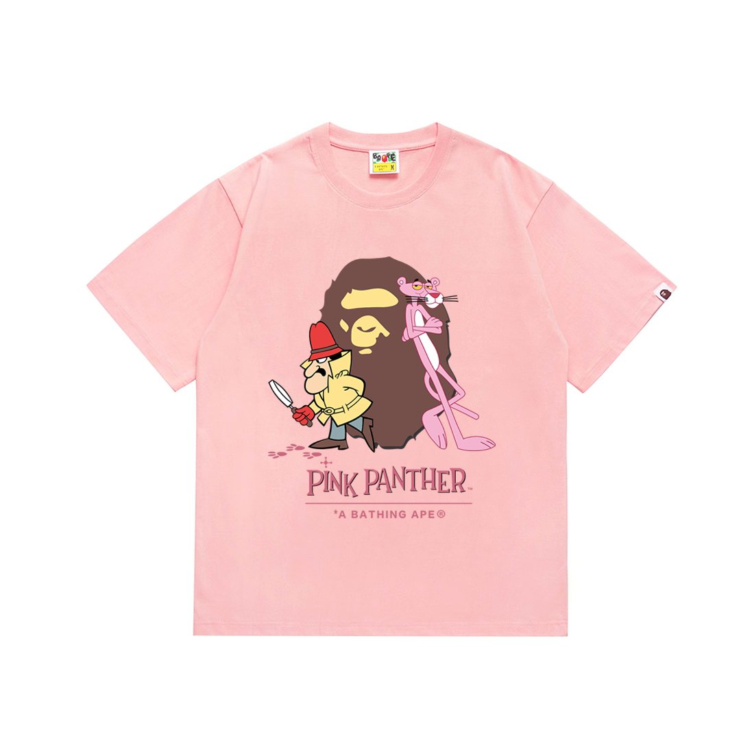 BAPE Pink Panther Graphic T-Shirt — front