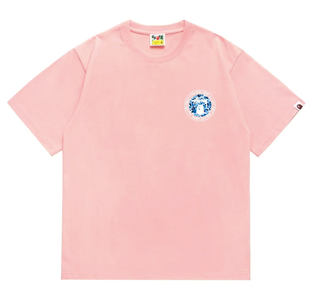 BAPE White-Ring Camo Back Graphic T-Shirt — front