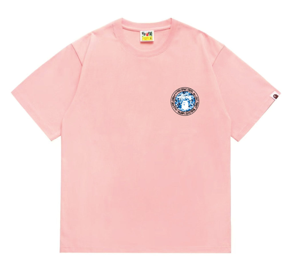 BAPE Circular Camo Back Graphic T-Shirt — front