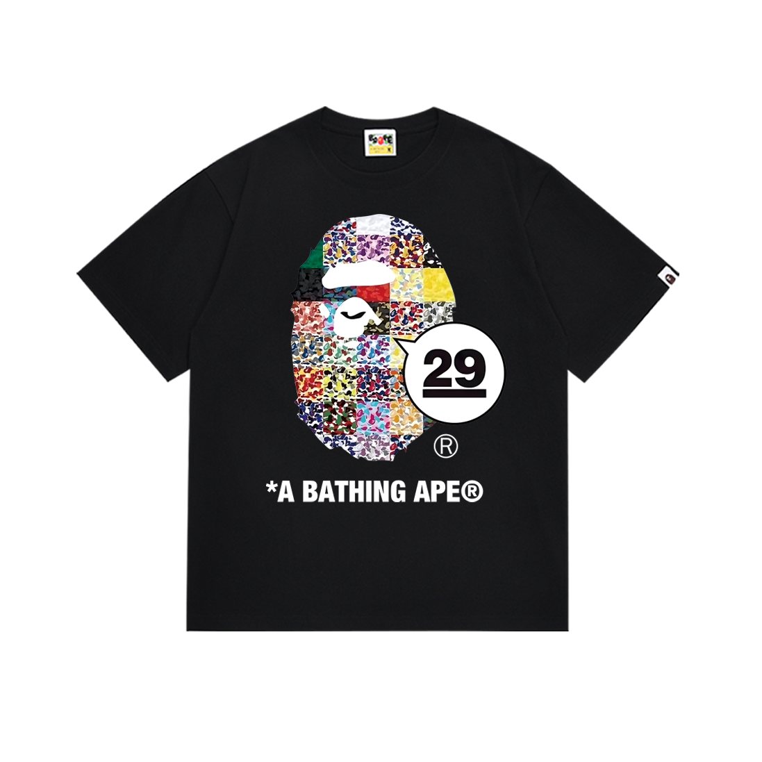 BAPE Front Graphic Short-Sleeve T-Shirt — front