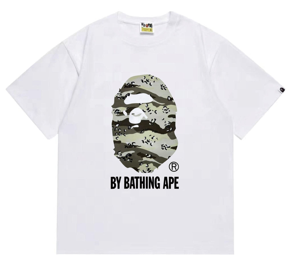 BAPE Olive Camo Ape Head Graphic T-Shirt — hero