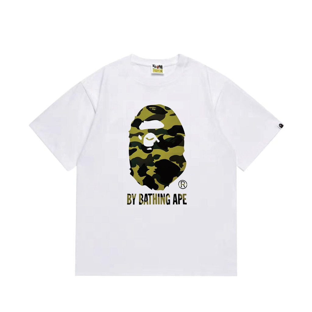 BAPE Camo Head Graphic Short-Sleeve T-Shirt — hero