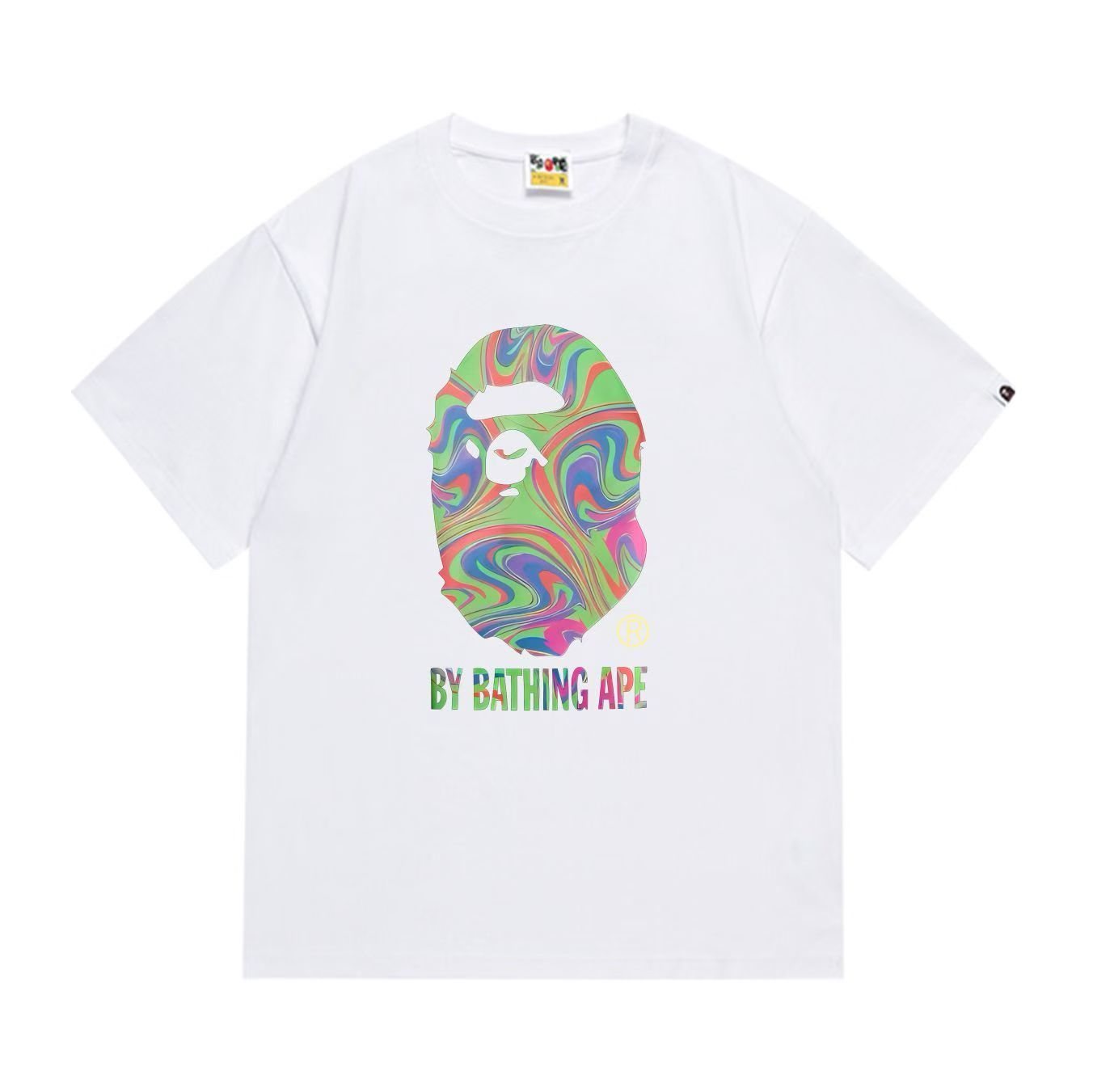 BAPE Psychedelic Ape Graphic T-Shirt — front