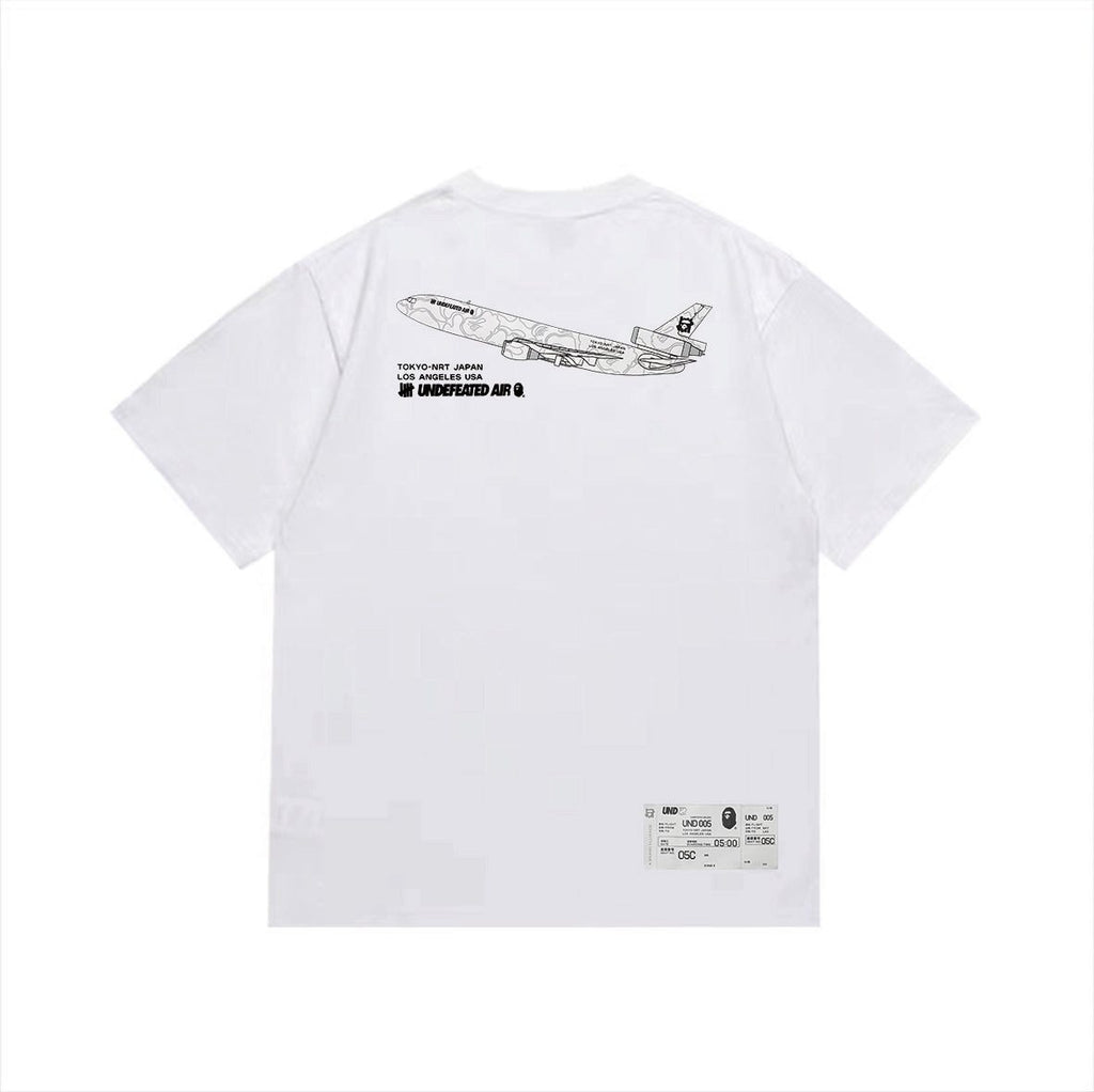 BAPE UND 005 Airplane Graphic T-Shirt — back