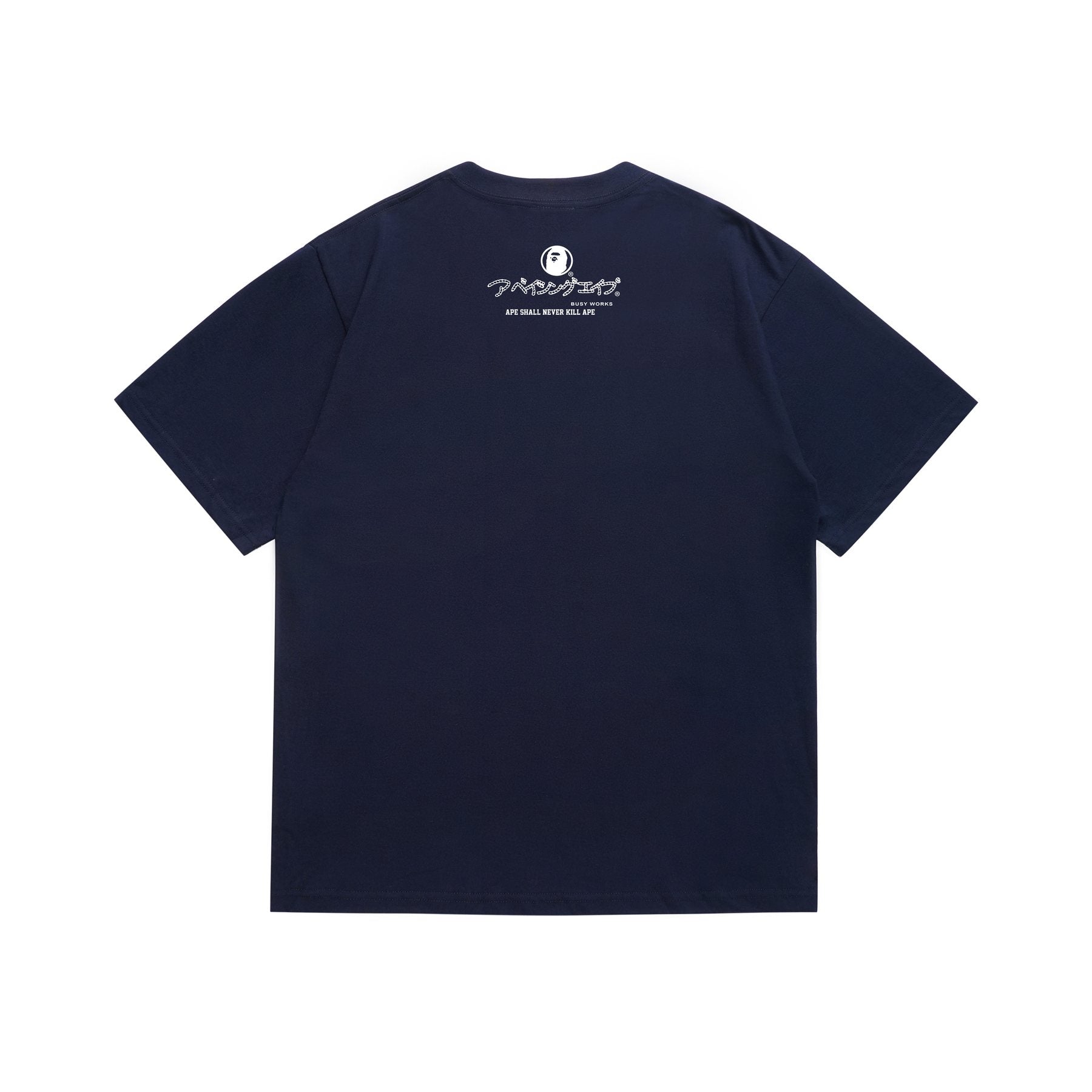 BAPE Ape Face Graphic Short-Sleeve T-Shirt — back