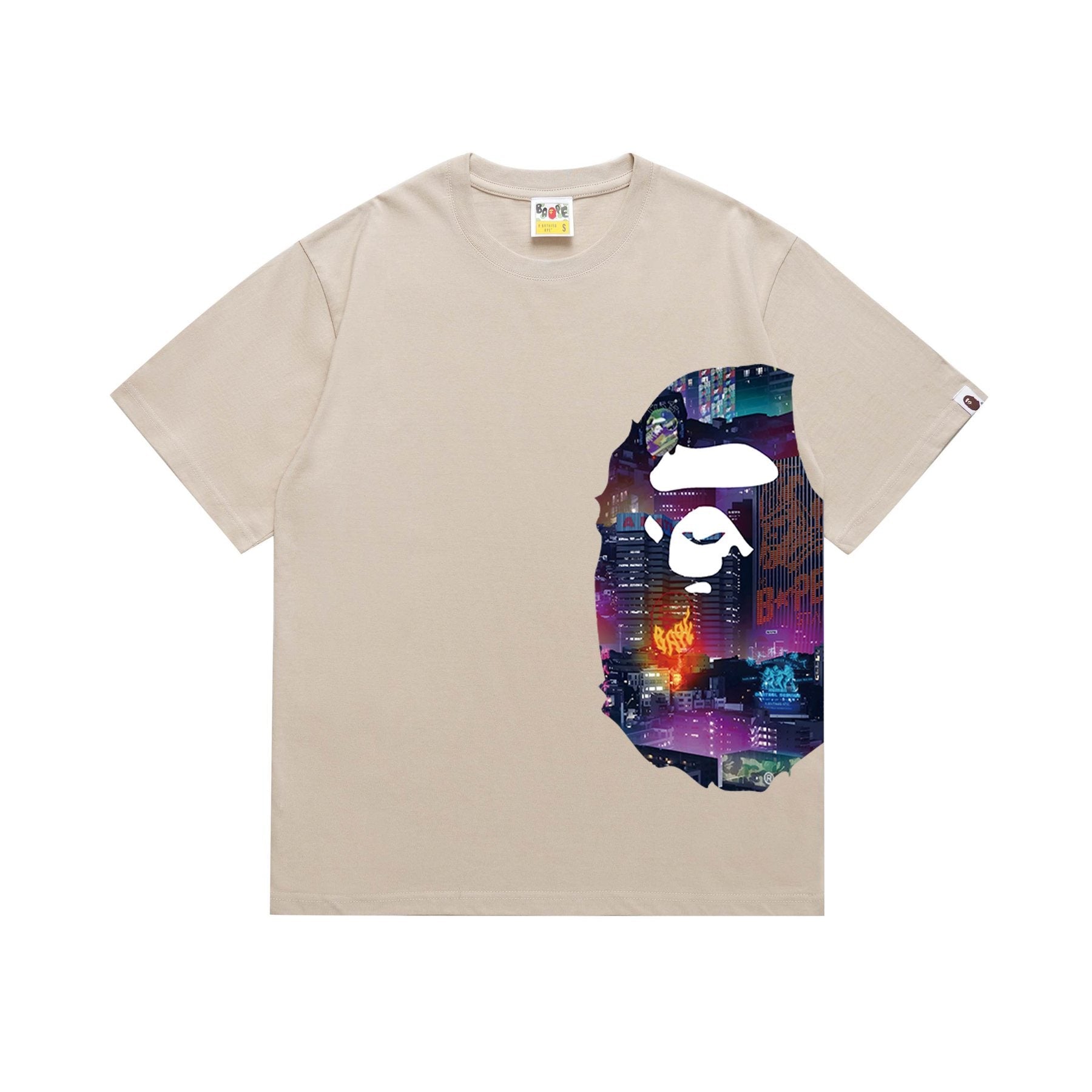 BAPE Front & Back Graphic T-Shirt — front