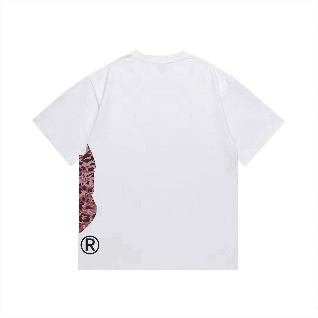 BAPE Pink Camo Ape Head Graphic T-Shirt — back