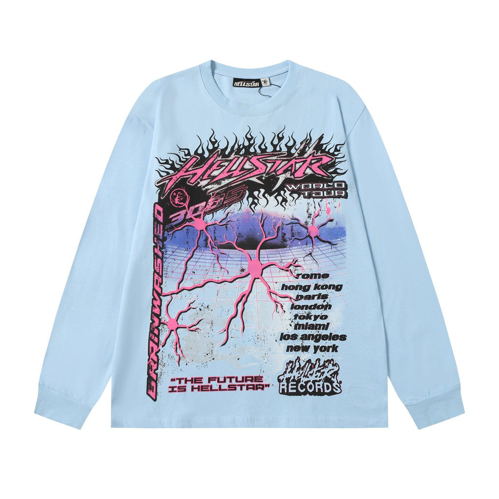 Helistar World Tour Graphic Long-Sleeve T-Shirt — hero