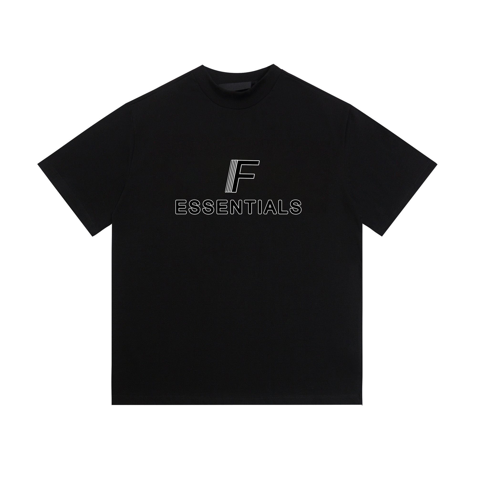 ESSENTIALS F-Letter Embroidered Graphic T-Shirt — hero