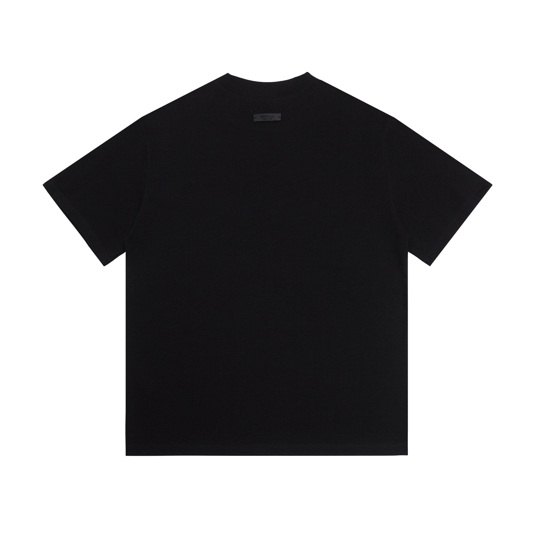 ESSENTIALS Stacked Text Graphic T-Shirt — back