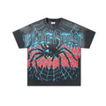 VALE USA Spider Festival Graphic Washed Black T-Shirt — hero