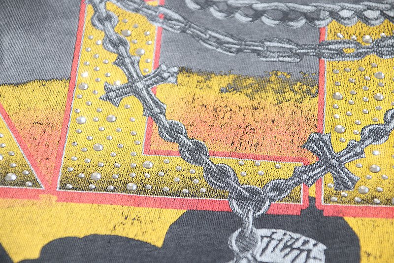 VALE USA Rhinestone Dreams Graphic T-Shirt — detail
