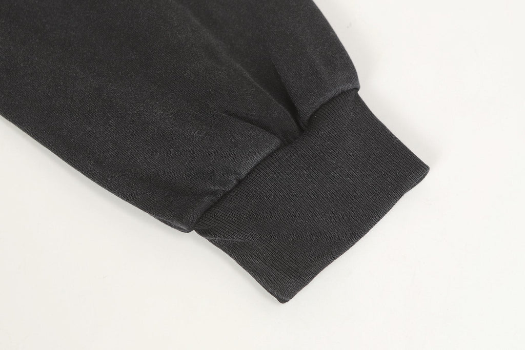 Godspeed Washed Black Rock Graphic Long-Sleeve T-Shirt — detail