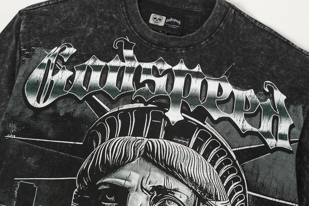Godspeed Worldwide Tour Graphic Long-Sleeve T-Shirt — detail