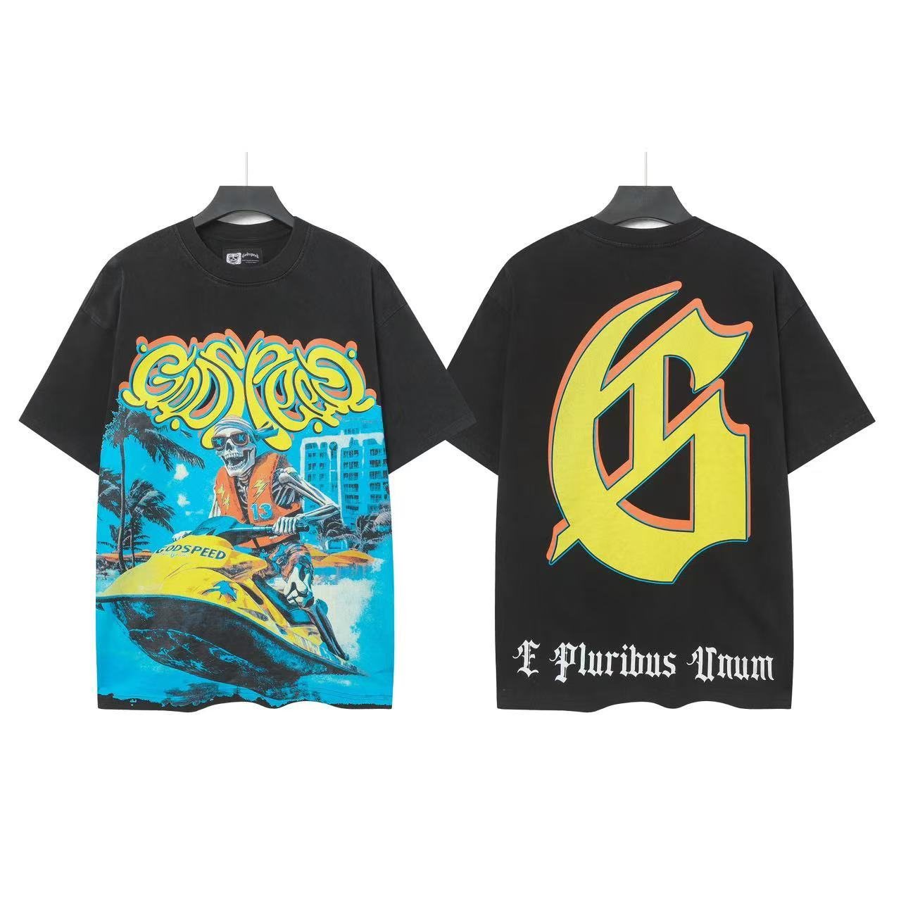 Godspeed Jet Ski Large G Graphic T-Shirt — front