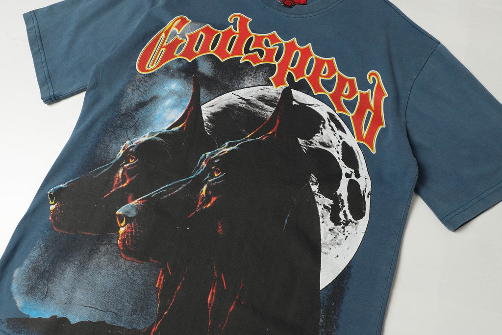 Godspeed Bull Graphic Short-Sleeve T-Shirt — detail