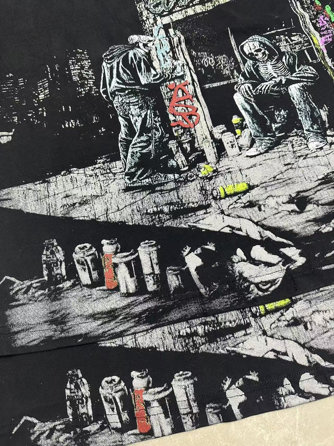Godspeed Manifested in MMXIII Graphic T-Shirt — fabric_closeup