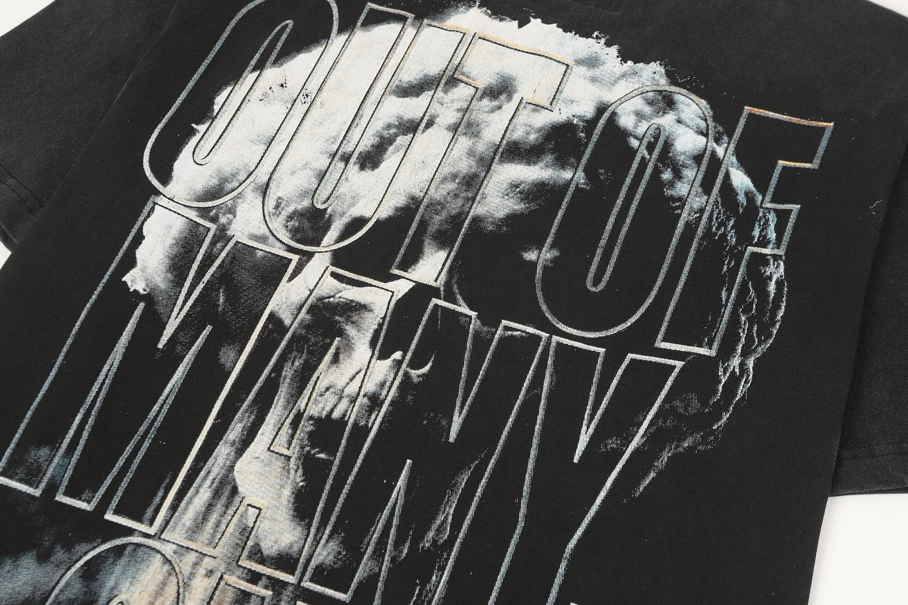 Godspeed Out of Many Graphic T-Shirt — detail
