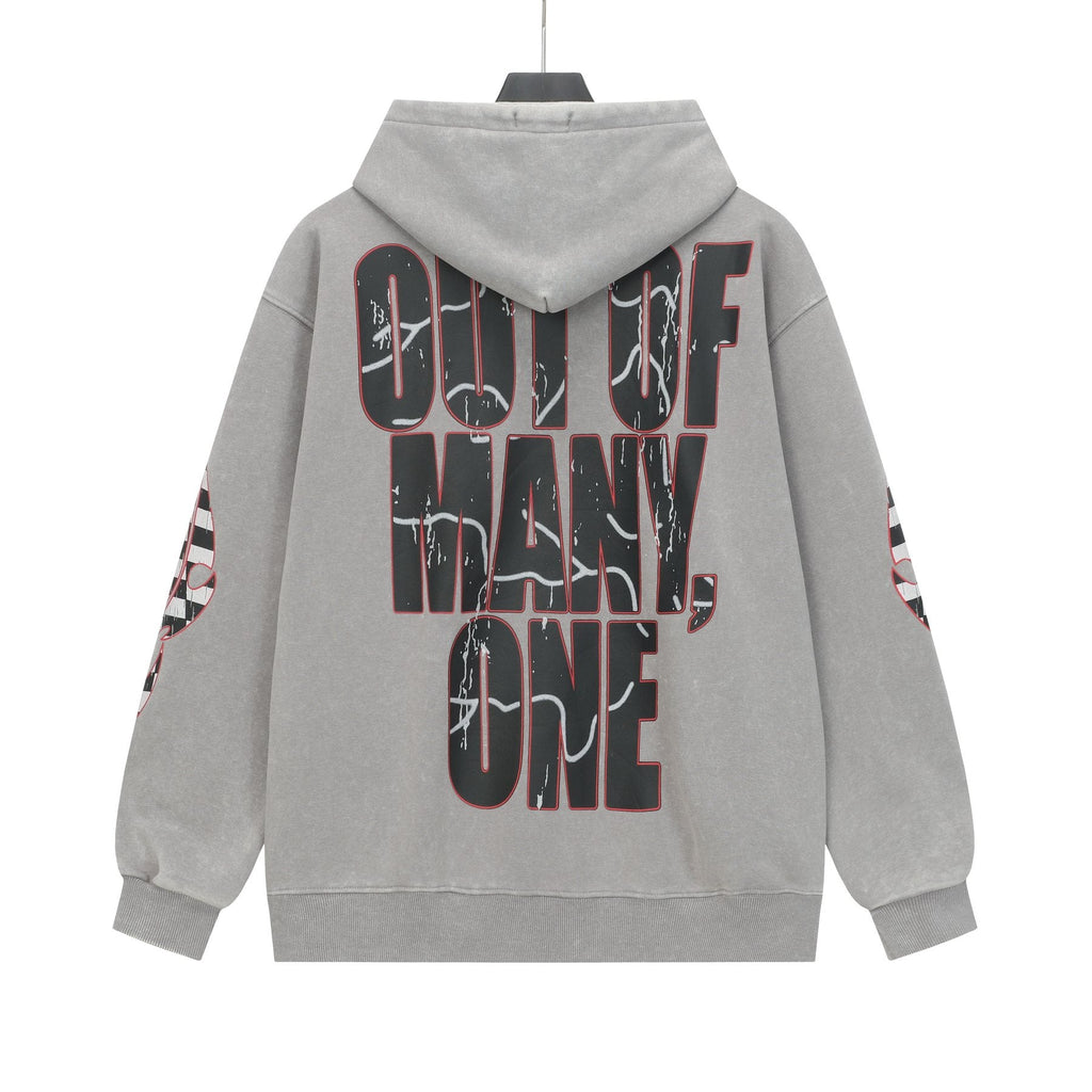 Godspeed Washed Rock Graphic Hoodie — back
