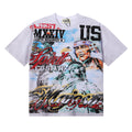 MAJESTIK Liberty Statue Rhinestone Graphic T-Shirt — hero