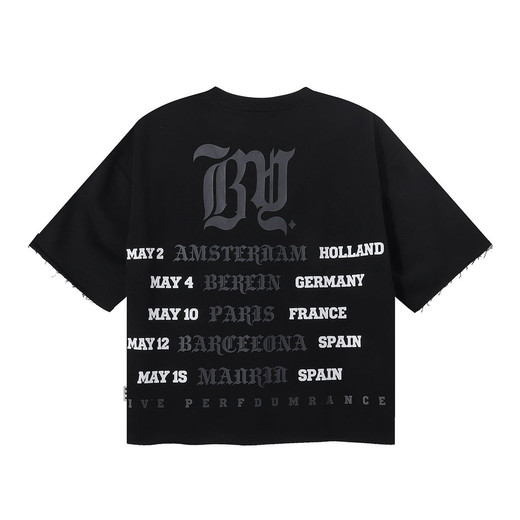 BKYS Revival Skull DJ Tour Graphic T-Shirt — back