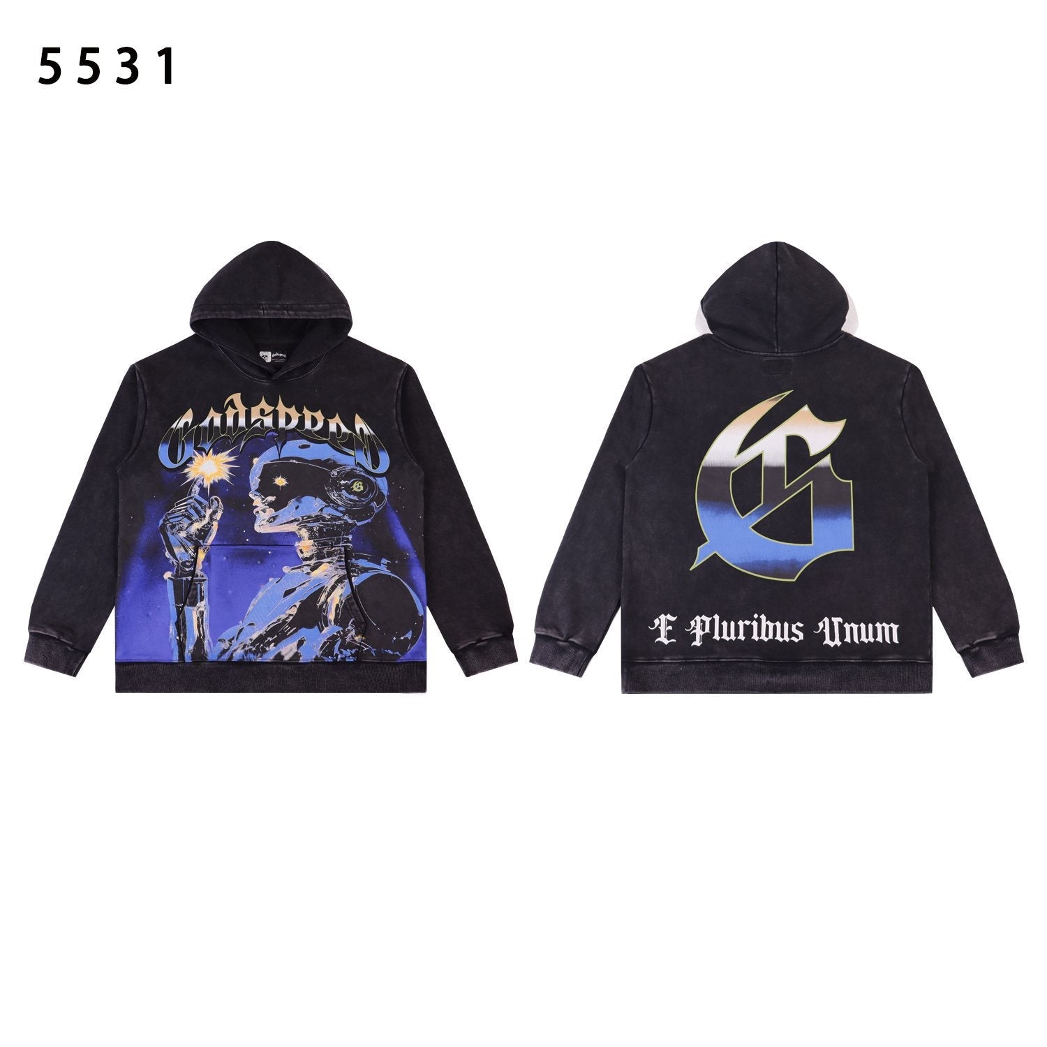 Godspeed Sun Back Graphic Hoodie — hero