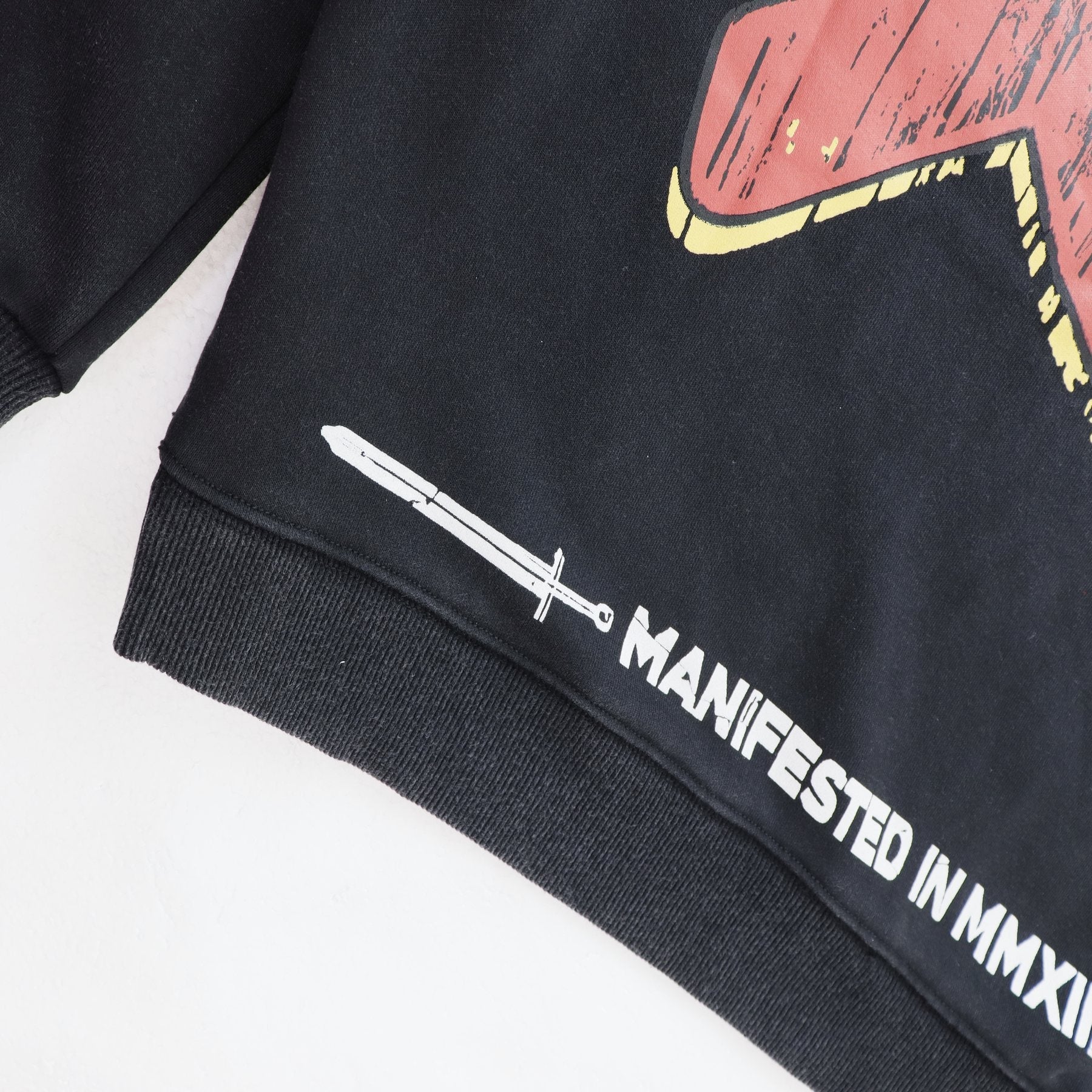 Godspeed Manifested Dog Graphic Hoodie — detail