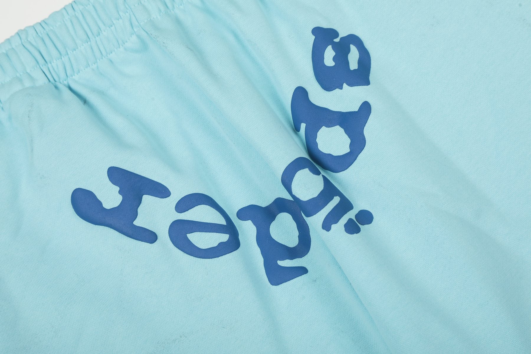 Sp5der Light Blue Spiderweb Graphic Matching Set — detail