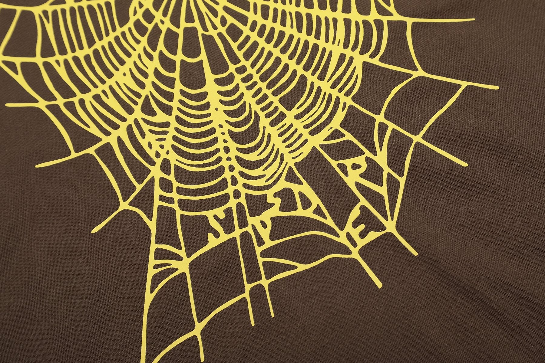 Sp5der Spiderweb Graphic T-Shirt — detail