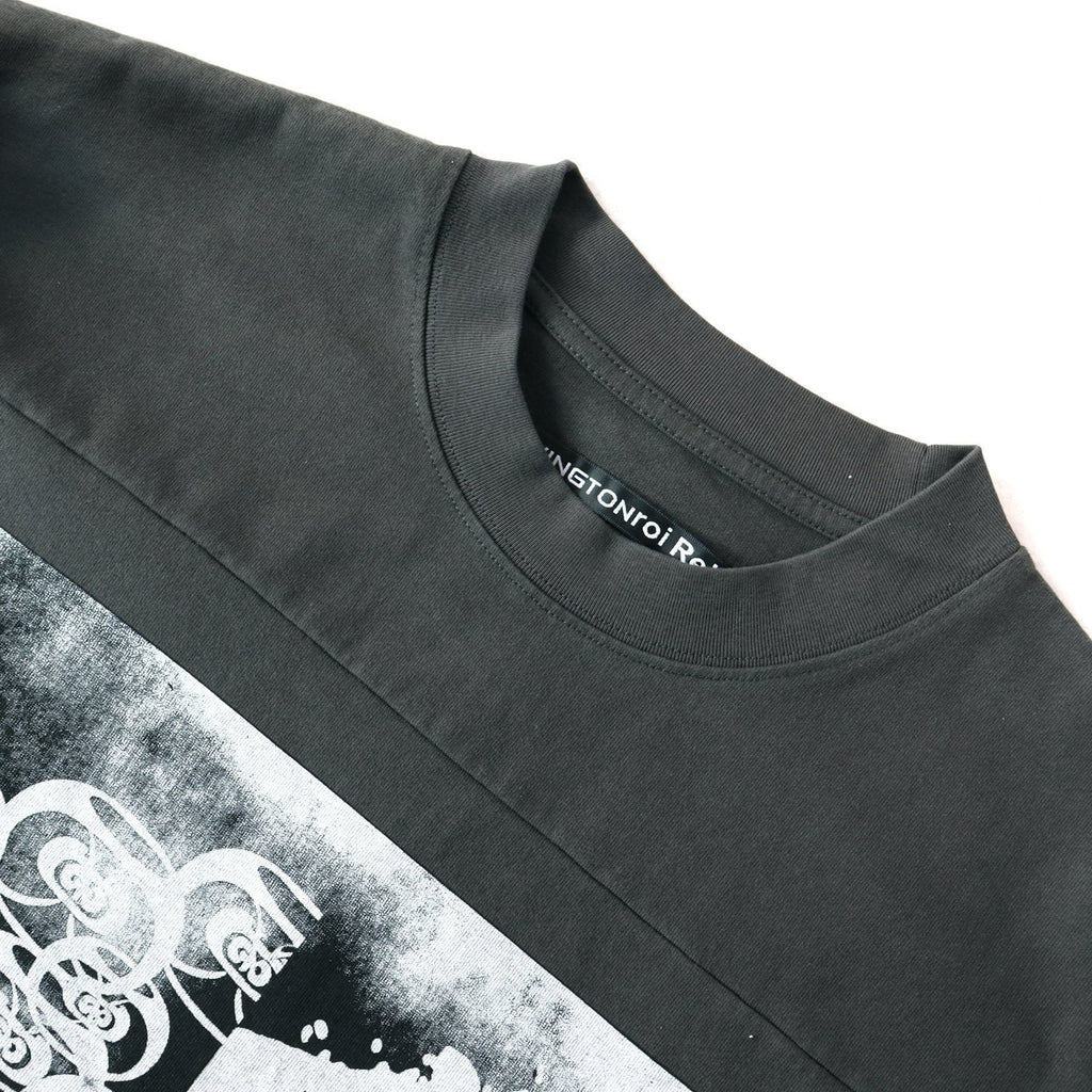 RRR123 CVA Colorblock Graphic T-Shirt — detail