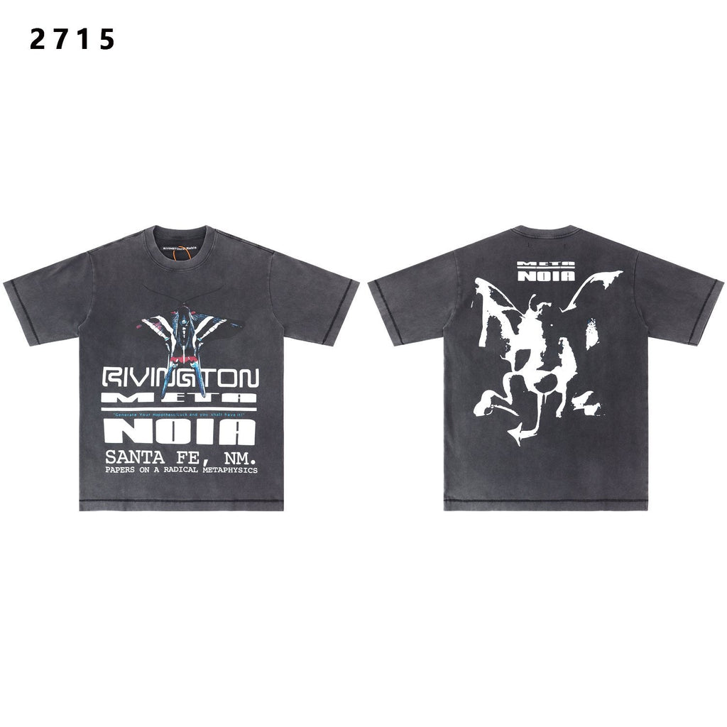 RRR123 Moth Graphic Short-Sleeve T-Shirt — hero