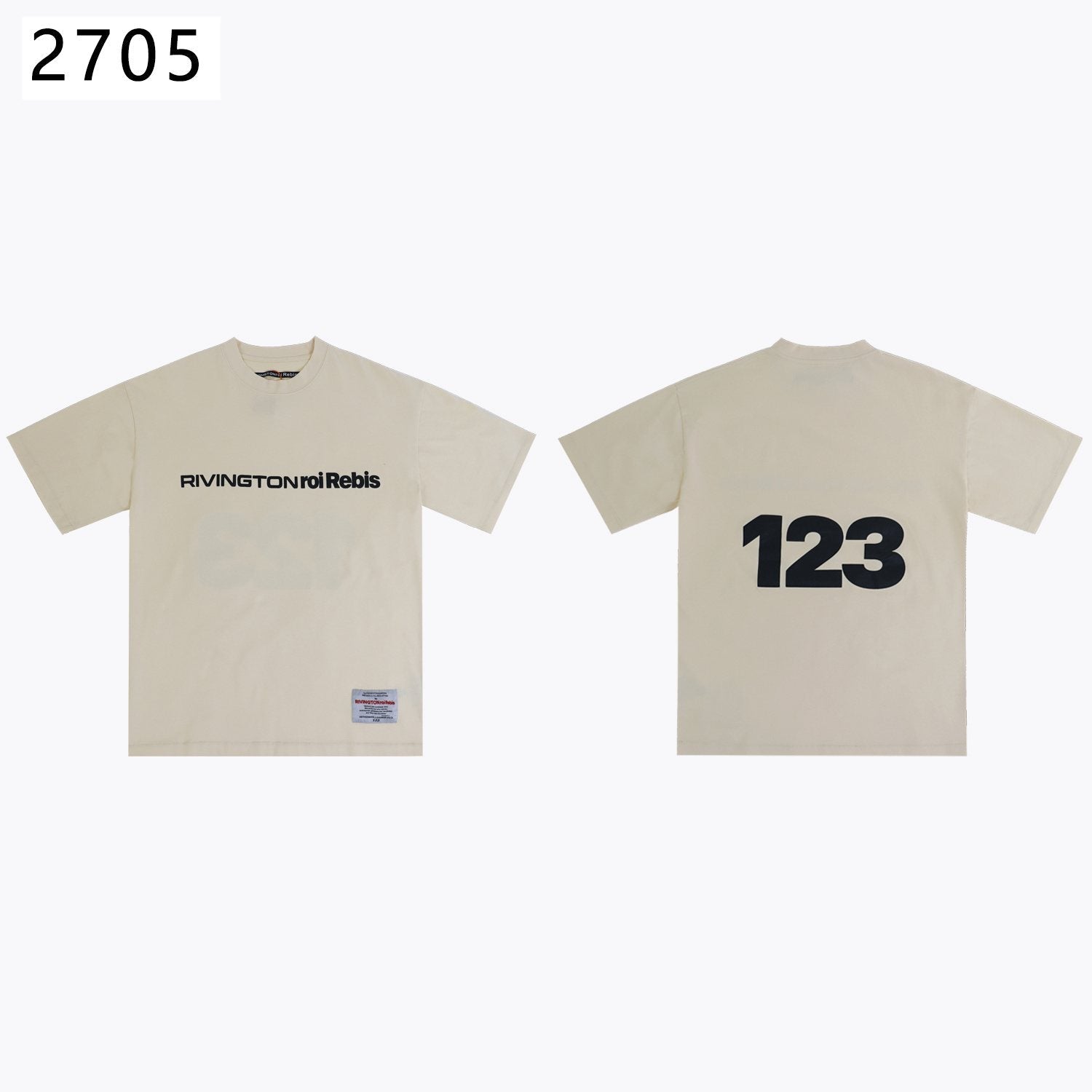 RRR123 Leaders Burnout Graphic T-Shirt — front