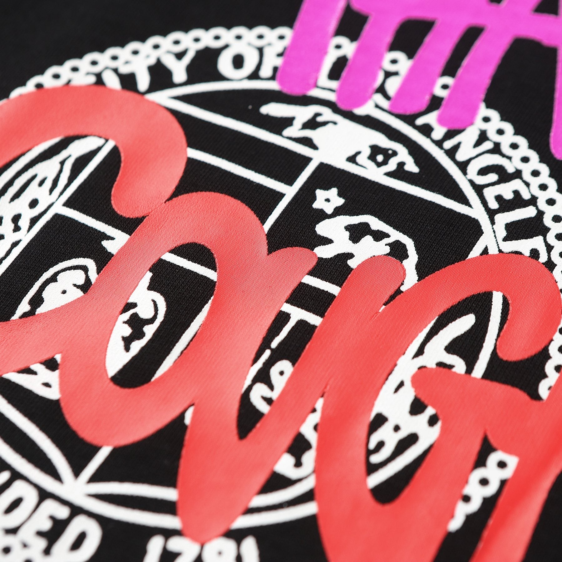 THAT'S A AWFUL LOT OF COUGH SYRUP Black Graphic T-Shirt — detail