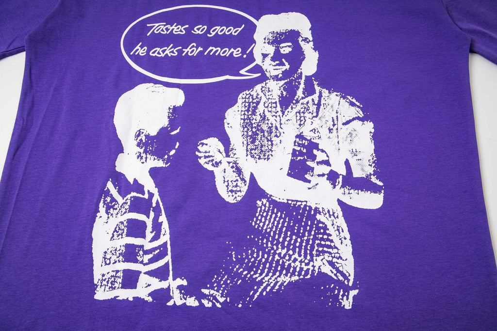 THAT'S A AWFUL LOT OF COUGH SYRUP Purple Front & Back Graphic T-Shirt — detail
