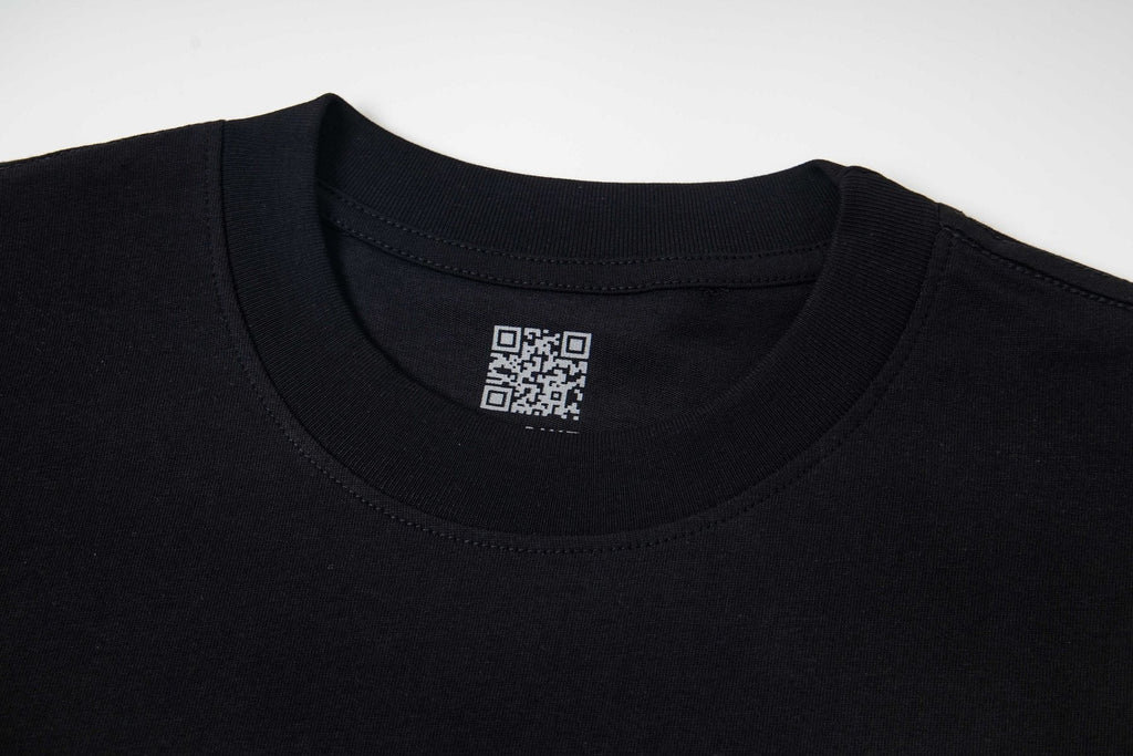THAT'S A AWFUL LOT OF COUGH SYRUP PO UP Flame Graphic Short-Sleeve T-Shirt — neck_label