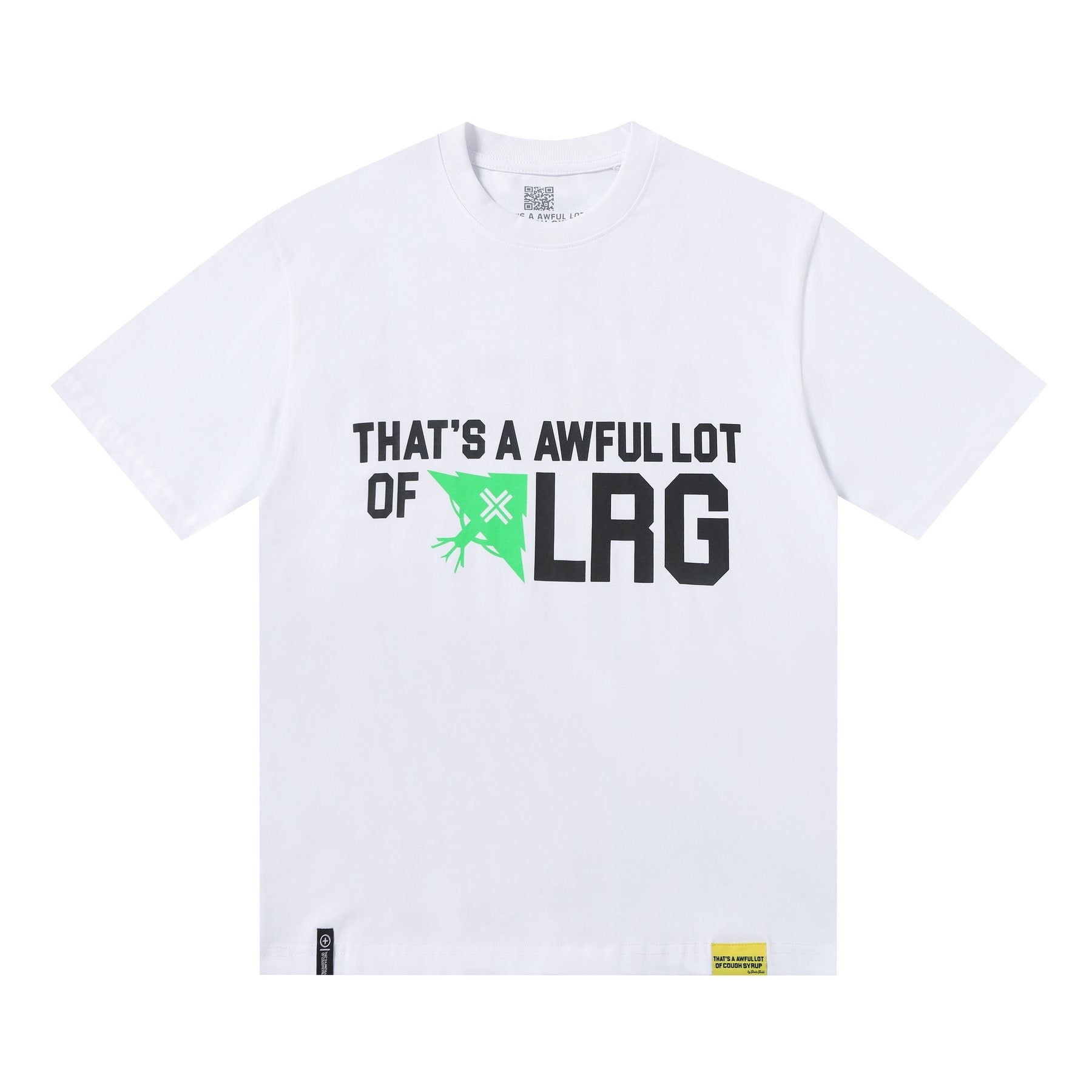 THAT'S A AWFUL LOT OF COUGH SYRUP Front & Back Graphic Short-Sleeve T-Shirt — front
