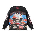 Godspeed Out of Many One Racing Graphic Long-Sleeve T-Shirt — hero