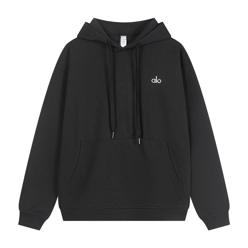 alo Logo Graphic Hoodie & Sweatpants Matching Set — front