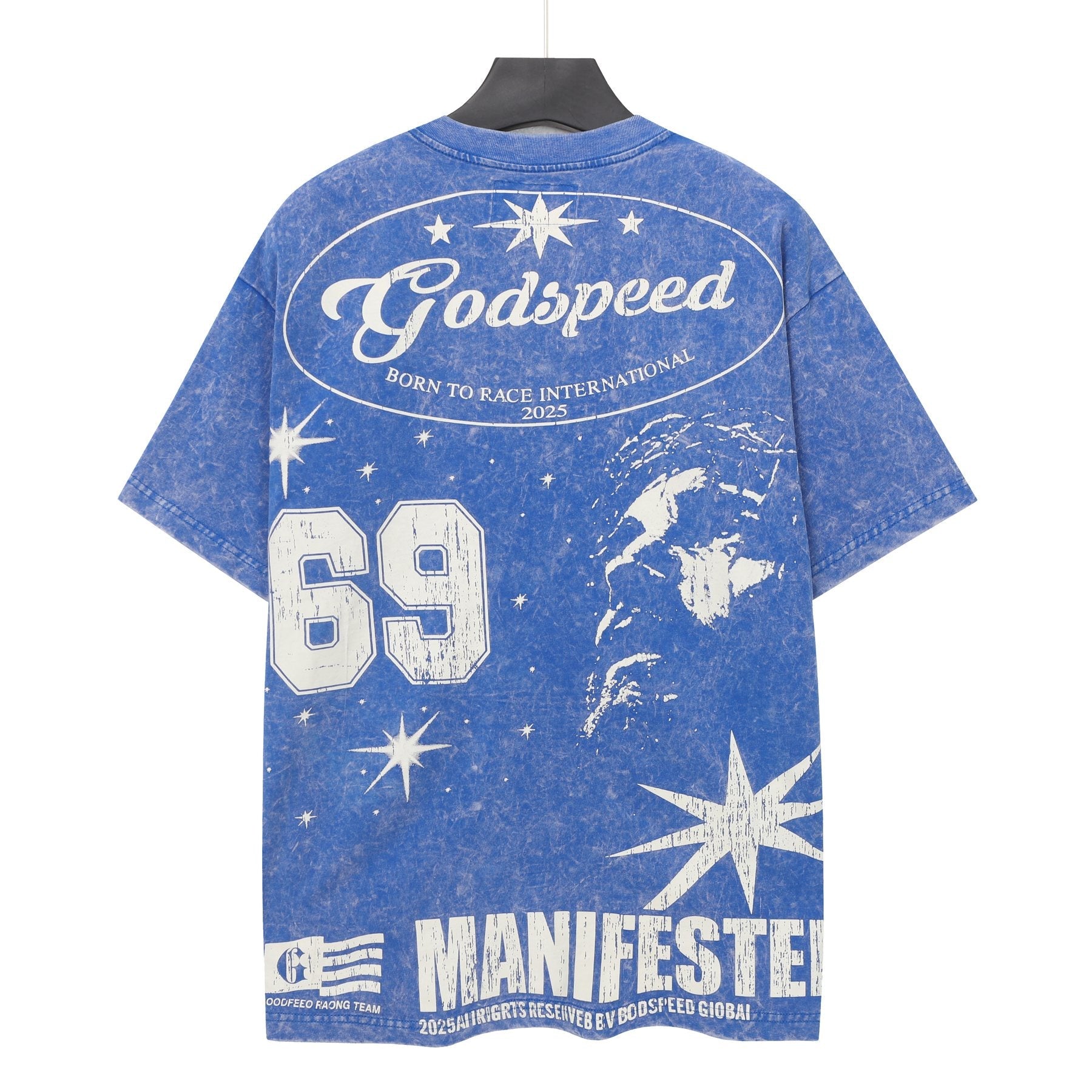 Godspeed Born to Race Graphic T-Shirt — back