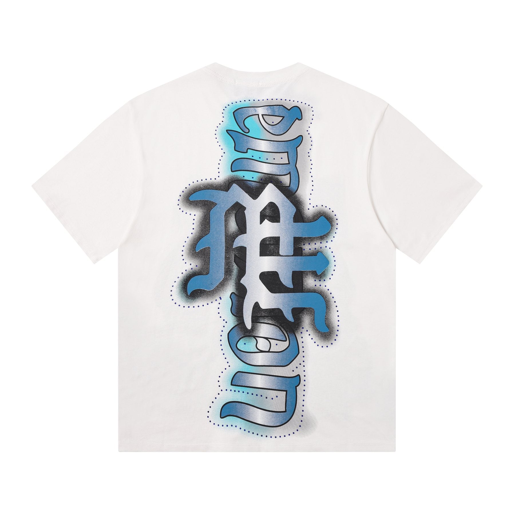 MIXED EMOTION Angel Back Graphic T-Shirt — back